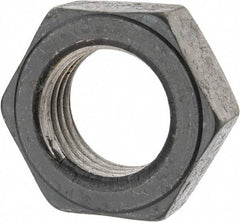 Value Collection - 2 - 4-1/2 UNC Steel Right Hand Hex Jam Nut - 3" Across Flats, 1-3/32" High, Uncoated - USA Tool & Supply