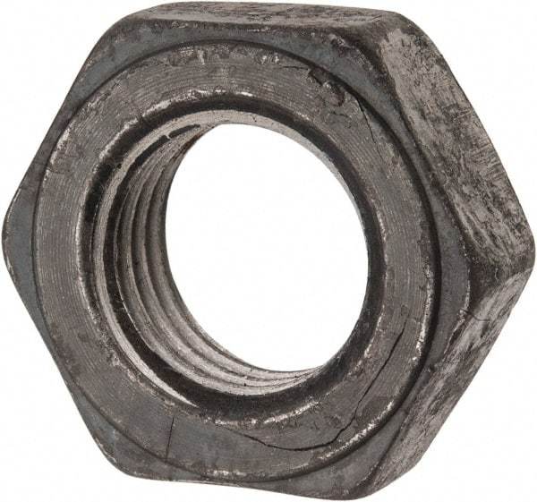 Value Collection - 1-1/4 - 7 UNC Steel Right Hand Heavy Hex Jam Nut - 2" Across Flats, 23/32" High, Uncoated, 2B Class of Fit - USA Tool & Supply