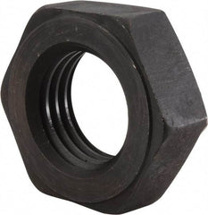 Value Collection - 2 - 4-1/2 UNC Steel Right Hand Heavy Hex Jam Nut - 3-1/8" Across Flats, 1-3/32" High, Uncoated, 2B Class of Fit - USA Tool & Supply