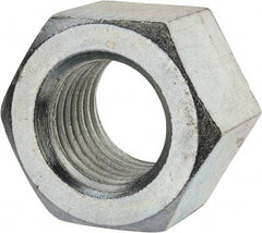 Value Collection - 2 - 4-1/2 UNC Steel Right Hand Heavy Hex Nut - 3-1/8" Across Flats, 1-31/32" High, Zinc Clear Finish - USA Tool & Supply