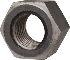 Value Collection - 1-1/2 - 6 UNC Steel Right Hand Heavy Hex Nut - 2-3/8" Across Flats, 1.4688" High, Uncoated - USA Tool & Supply