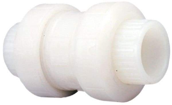 NIBCO - 1" PVDF Check Valve - Socket x Socket, 150 WOG - USA Tool & Supply