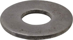 Value Collection - 7/16" Screw, Steel USS Flat Washer - 1/2" ID x 1-1/4" OD, 5/64" Thick, Plain Finish - USA Tool & Supply