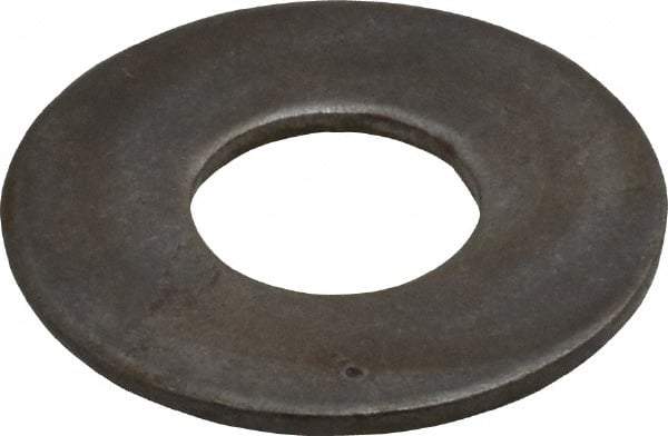 Value Collection - 9/16" Screw, Steel USS Flat Washer - 5/8" ID x 1-1/2" OD, 7/64" Thick, Plain Finish - USA Tool & Supply