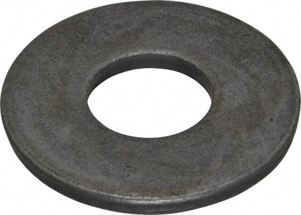 Value Collection - 7/8" Screw, Steel USS Flat Washer - 15/16" ID x 2-1/4" OD, 11/64" Thick, Plain Finish - USA Tool & Supply
