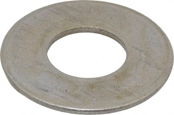 Value Collection - 1-1/4" Screw, Steel USS Flat Washer - 1-3/8" ID x 3" OD, 11/64" Thick, Plain Finish - USA Tool & Supply