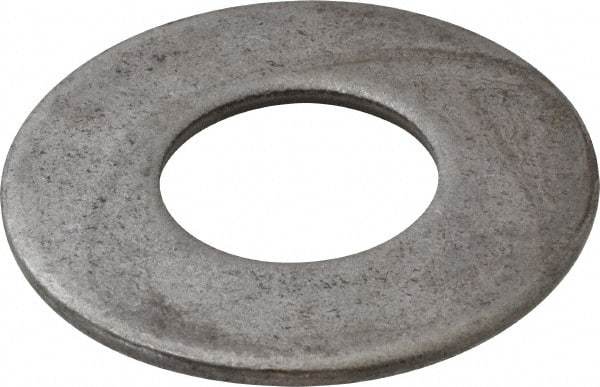Value Collection - 1-1/2" Screw, Steel USS Flat Washer - 1-5/8" ID x 3-1/2" OD, 3/16" Thick, Plain Finish - USA Tool & Supply