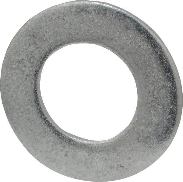 Value Collection - 7/8" Screw, Steel SAE Flat Washer - 15/16" ID x 1-3/4" OD, 9/64" Thick, Zinc-Plated Finish - USA Tool & Supply