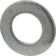 Value Collection - 7/8" Screw, Steel SAE Flat Washer - 15/16" ID x 1-3/4" OD, 9/64" Thick, Zinc-Plated Finish - USA Tool & Supply