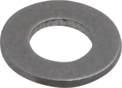 Value Collection - #5 Screw, Steel SAE Flat Washer - 9/64" ID x 9/32" OD, 1/32" Thick, Plain Finish - USA Tool & Supply