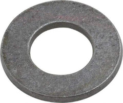 Value Collection - 1/2" Screw, Steel SAE Flat Washer - 17/32" ID x 1-1/16" OD, 3/32" Thick, Plain Finish - USA Tool & Supply