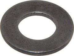 Value Collection - 9/16" Screw, Steel SAE Flat Washer - 19/32" ID x 1-3/16" OD, 3/32" Thick, Plain Finish - USA Tool & Supply