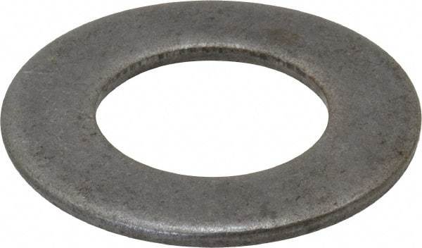Value Collection - 1-1/4" Screw, Steel SAE Flat Washer - 1-3/8" ID x 2-1/2" OD, 5/32" Thick, Plain Finish - USA Tool & Supply