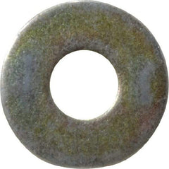 Value Collection - 7/16" Screw, Grade 8 Steel Extra Thick Flat Washer - Zinc Yellow Dichromate Finish - USA Tool & Supply