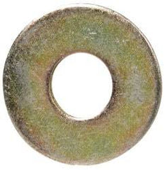 Value Collection - 5/8" Screw, Grade 8 Steel Extra Thick Flat Washer - Zinc Yellow Dichromate Finish - USA Tool & Supply