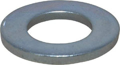 Value Collection - M14 Screw, Steel Standard Flat Washer - 15mm ID x 28mm OD, 2.5mm Thick, Zinc-Plated Finish - USA Tool & Supply