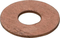 Value Collection - 1/4" Screw, Silicon Bronze Standard Flat Washer - 5/16" ID x 11/16" OD, 1-1/16" Thick - USA Tool & Supply