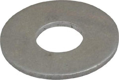 Value Collection - 1/4" Screw, Aluminum Standard Flat Washer - 0.264" ID x 0.689" OD, 0.048" Thick - USA Tool & Supply