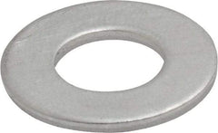 Value Collection - 3/8" Screw, Aluminum Standard Flat Washer - 0.436" ID x 1" OD, 0.081" Thick - USA Tool & Supply