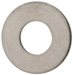 Value Collection - 5/8" Screw, Aluminum Standard Flat Washer - 0.688" ID x 1-1/2" OD, 0.1" Thick - USA Tool & Supply