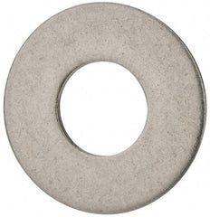 Value Collection - 3/4" Screw, Aluminum Standard Flat Washer - 0.8" ID x 1.87" OD, 0.128" Thick - USA Tool & Supply