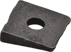 Value Collection - 3/8" Bolt, Iron Beveled Square Washer - 7/16" ID, 11/32 Minimum Thickness - USA Tool & Supply