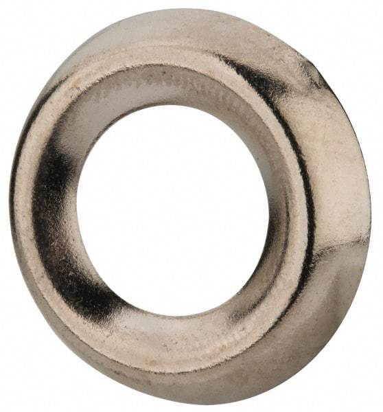 Value Collection - 0.021" Thick, Nickel-Plated Finish, Brass, Standard Countersunk Washer - 0.585" ID x 0.89" OD - USA Tool & Supply