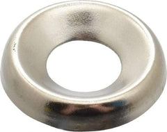 Value Collection - 5/32" Thick, Nickel-Plated Finish, Steel, Standard Countersunk Washer - 0.305" ID x 25/32" OD - USA Tool & Supply