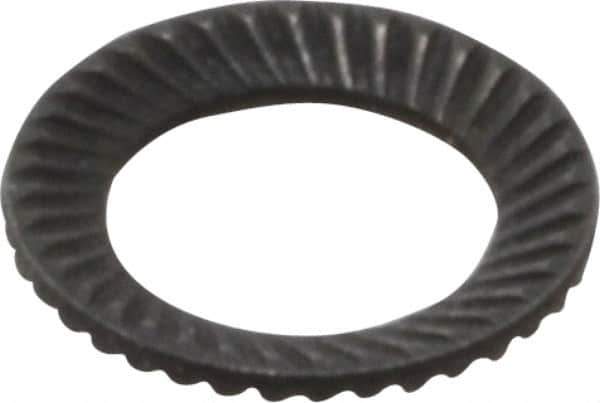 Value Collection - #8 Bolt, 0.169" ID, Steel, Belleville Disc Spring - 0.276" OD - USA Tool & Supply