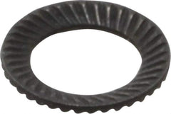 Value Collection - #8 Bolt, 0.169" ID, Steel, Belleville Disc Spring - 0.276" OD - USA Tool & Supply