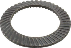Value Collection - 3/8" Bolt, 0.413" ID, Steel, Belleville Disc Spring - 0.63" OD - USA Tool & Supply
