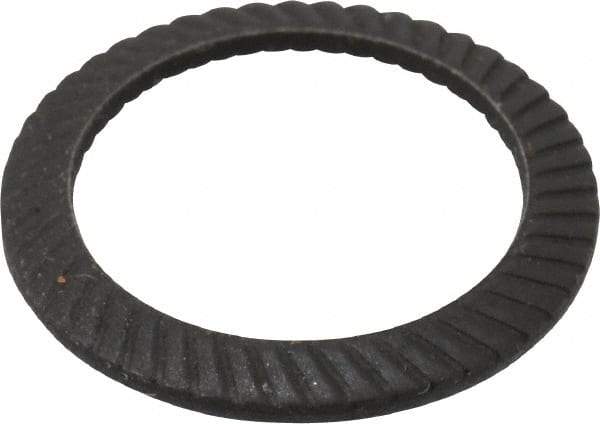 Value Collection - 1/2" Bolt, 0.512" ID, Steel, Belleville Disc Spring - 0.709" OD, 0.067" High, 0.043" Thick - USA Tool & Supply