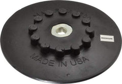 Norton - 7" Diam Quick-Change Type S Disc Backing Pad - Medium Density, 8,600 RPM, Speed-Lok Compatible - USA Tool & Supply