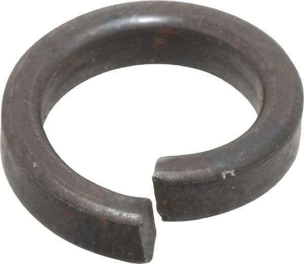 Value Collection - 5/16", 0.318" ID, 0.093" Thick High Collar Split Lock Washer - Steel, Uncoated, 0.318" Min ID, 0.338" Max ID, 0.46" Max OD - USA Tool & Supply