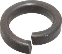 Value Collection - 5/16", 0.318" ID, 0.093" Thick High Collar Split Lock Washer - Steel, Uncoated, 0.318" Min ID, 0.338" Max ID, 0.46" Max OD - USA Tool & Supply