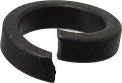 Value Collection - 1/2", 0.506" ID, 0.172" Thick High Collar Split Lock Washer - Steel, Uncoated, 0.506" Min ID, 0.518" Max ID, 0.737" Max OD - USA Tool & Supply