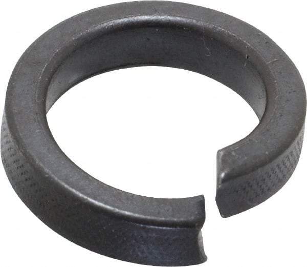 Value Collection - 5/8", 0.635" ID, 0.203" Thick High Collar Split Lock Washer - Steel, Uncoated, 0.635" Min ID, 0.65" Max ID, 0.923" Max OD - USA Tool & Supply