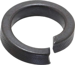 Value Collection - 5/8", 0.635" ID, 0.203" Thick High Collar Split Lock Washer - Steel, Uncoated, 0.635" Min ID, 0.65" Max ID, 0.923" Max OD - USA Tool & Supply