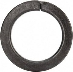 Value Collection - 7/8", 0.887" ID, 0.234" Thick High Collar Split Lock Washer - Steel, Uncoated, 0.887" Min ID, 0.905" Max ID, 1.296" Max OD - USA Tool & Supply