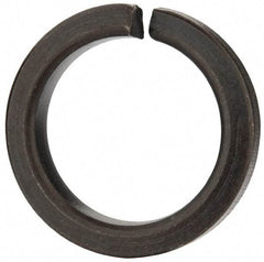 Value Collection - 1-1/4", 1.271" ID, 0.313" Thick High Collar Split Lock Washer - Steel, Uncoated, 1.271" Min ID, 1.302" Max ID, 1.799" Max OD - USA Tool & Supply