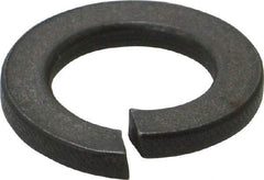 Value Collection - M14, 14.2mm ID, 3mm Thick Split Lock Washer - Steel, Uncoated, 14.2mm Min ID, 14.7mm Max ID, 24.1mm Max OD - USA Tool & Supply