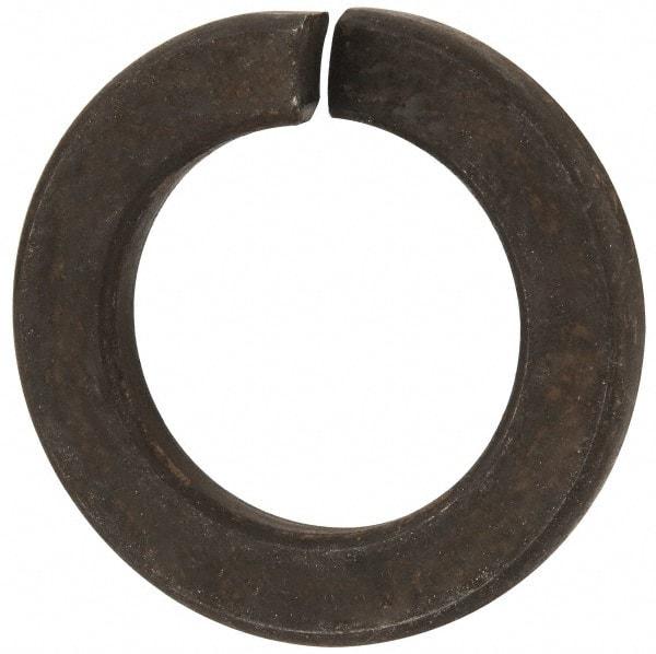 Value Collection - M24, 24.5mm ID, 5mm Thick Split Lock Washer - Steel, Uncoated, 24.5mm Min ID, 25.5mm Max ID, 40mm Max OD - USA Tool & Supply