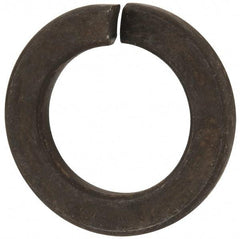Value Collection - M24, 24.5mm ID, 5mm Thick Split Lock Washer - Steel, Uncoated, 24.5mm Min ID, 25.5mm Max ID, 40mm Max OD - USA Tool & Supply