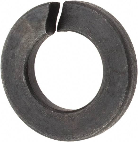 Value Collection - 5/16", 0.314" ID, 0.078" Thick Split Lock Washer - Steel, Uncoated, 0.314" Min ID, 0.322" Max ID, 0.583" Min OD, 0.586" Max OD - USA Tool & Supply
