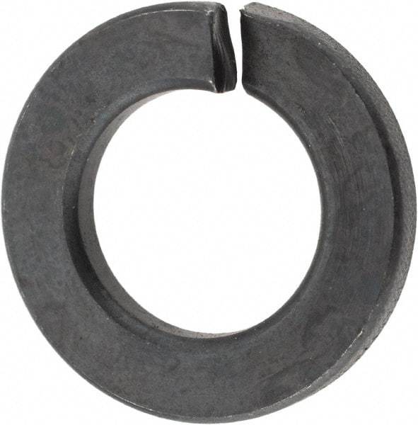 Value Collection - 7/16", 0.44" ID, 0.109" Thick Split Lock Washer - Steel, Uncoated, 0.44" Min ID, 0.45" Max ID, 0.776" Min OD, 0.779" Max OD - USA Tool & Supply