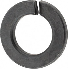 Value Collection - 7/16", 0.44" ID, 0.109" Thick Split Lock Washer - Steel, Uncoated, 0.44" Min ID, 0.45" Max ID, 0.776" Min OD, 0.779" Max OD - USA Tool & Supply