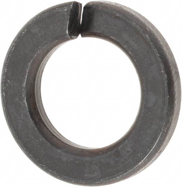 Value Collection - 1/2", 0.502" ID, 1/8" Thick Split Lock Washer - Steel, Uncoated, 0.502" Min ID, 0.512" Max ID, 0.869" Min OD, 0.873" Max OD - USA Tool & Supply
