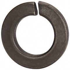 Value Collection - 9/16", 0.564" ID, 0.141" Thick Split Lock Washer - Steel, Uncoated, 0.564" Min ID, 0.574" Max ID, 0.965" Min OD, 0.971" Max OD - USA Tool & Supply