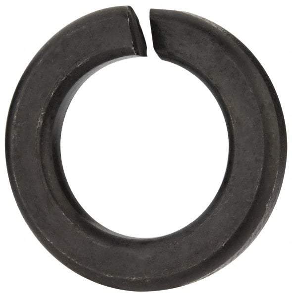 Value Collection - 1-1/8", 1.129" ID, 0.281" Thick Split Lock Washer - Steel, Uncoated, 1.129" Min ID, 1.153" Max ID, 1.847" Min OD, 1.853" Max OD - USA Tool & Supply