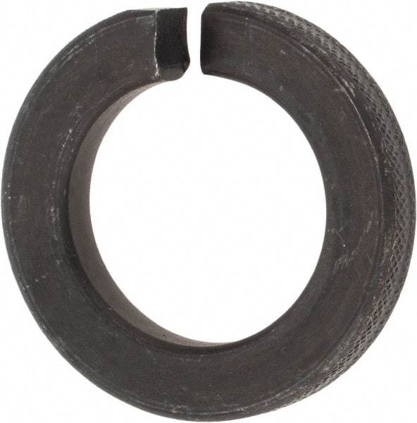 Value Collection - 1-1/4", 1.254" ID, 0.312" Thick Split Lock Washer - Steel, Uncoated, 1.254" Min ID, 1.28" Max ID, 2.036" Min OD, 2.045" Max OD - USA Tool & Supply